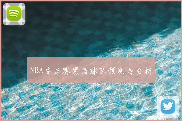 NBA季后赛黑马球队预测与分析