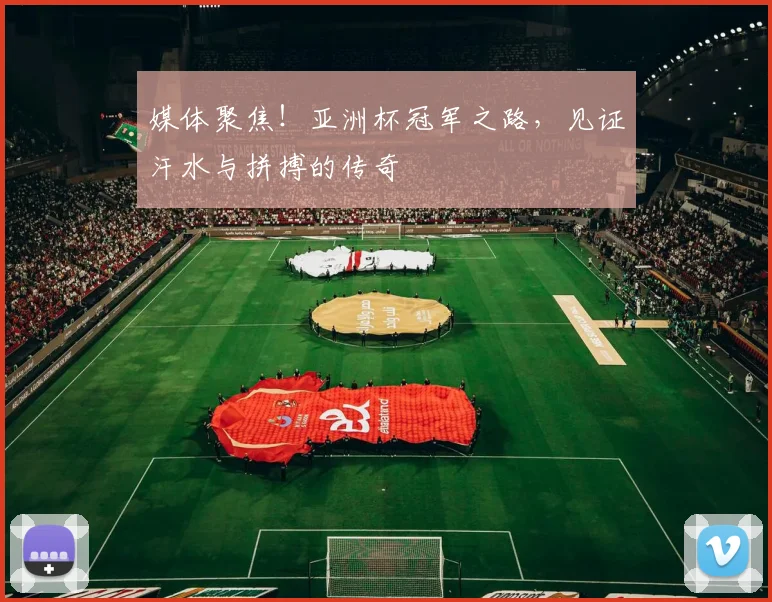 媒体聚焦！亚洲杯冠军之路，见证汗水与拼搏的传奇