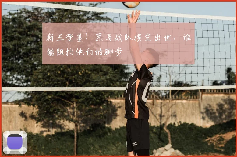 新王登基!黑马战队横空出世,谁能阻挡他们的脚步